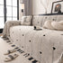 Thick Plush Sofa Cover Throw for Couch, 3D Textured Herringbone Washable Slipcover