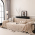Thick Plush Sofa Cover Throw for Couch, 3D Textured Herringbone Washable Slipcover