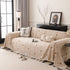Thick Plush Sofa Cover Throw for Couch, 3D Textured Herringbone Washable Slipcover