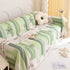 Chenille Sofa Cover Throw, Smile Couch Cover Blanket Throws for Couches, Soft Sofa Towel