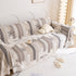 Chenille Sofa Cover Throw, Smile Couch Cover Blanket Throws for Couches, Soft Sofa Towel