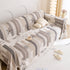 Chenille Sofa Cover Throw, Smile Couch Cover Blanket Throws for Couches, Soft Sofa Towel