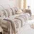 Chenille Sofa Cover Throw, Smile Couch Cover Blanket Throws for Couches, Soft Sofa Towel