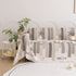 Chenille Sofa Cover Throw, Smile Couch Cover Blanket Throws for Couches, Soft Sofa Towel