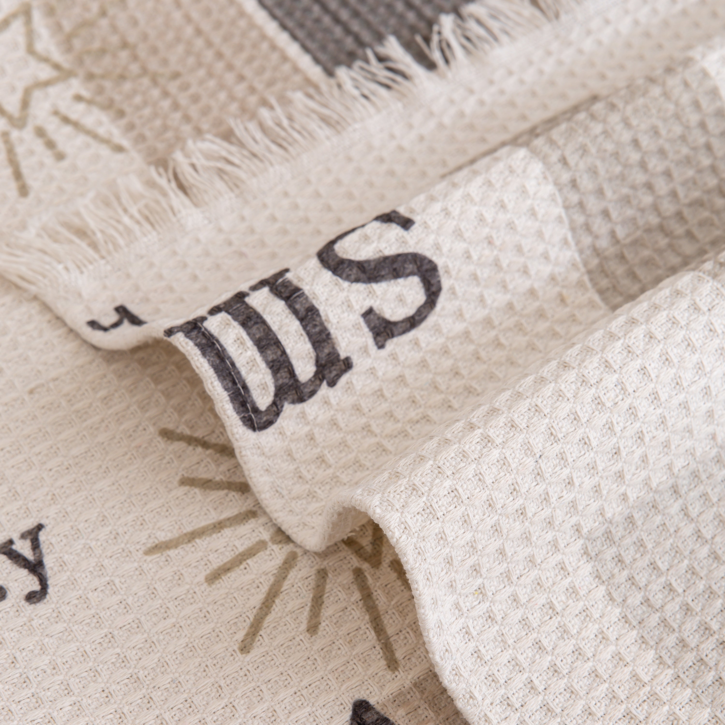 Chenille Sofa Cover Throw, Smile Couch Cover Blanket Throws for Couches, Soft Sofa Towel