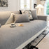 Baroque Floral Quilted Cotton Sofa Cover, Non-Slip Washable Couch Protector