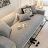 Baroque Floral Quilted Cotton Sofa Cover, Non-Slip Washable Couch Protector