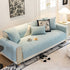 Baroque Floral Quilted Cotton Sofa Cover, Non-Slip Washable Couch Protector