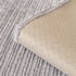 Plush Solid Color Striped L-Shaped Sofa Slipcovers, Washable Non-Slip Textured Furniture Covers