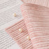 Plush Solid Color Striped L-Shaped Sofa Slipcovers, Washable Non-Slip Textured Furniture Covers
