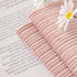 Plush Solid Color Striped L-Shaped Sofa Slipcovers, Washable Non-Slip Textured Furniture Covers