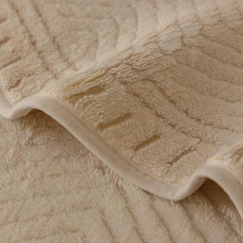 Textured Sofa Seat Cover with Wave Edge Non-Slip Washable Couch Protector - TaroTextile