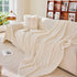 Thick Plush Non-Slip Sofa Throw Cover, Warm Soft Faux Fur Couch Protector for Winter