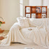 Thick Plush Non-Slip Sofa Throw Cover, Warm Soft Faux Fur Couch Protector for Winter