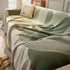 Soft Chenille Tassel Trim Sectional Sofa Protector Couch Covers for Cats Cozy Blanket Sofa Throws