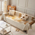 Soft Chenille Tassel Trim Sectional Sofa Protector Couch Covers for Cats Cozy Blanket Sofa Throws