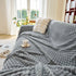 Thick Plush Non-Slip Sofa Throw Cover, Warm Soft Faux Fur Couch Protector for Winter