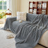 Thick Plush Non-Slip Sofa Throw Cover, Warm Soft Faux Fur Couch Protector for Winter