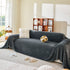 Thick Plush Non-Slip Sofa Throw Cover, Warm Soft Faux Fur Couch Protector for Winter