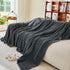 Thick Plush Non-Slip Sofa Throw Cover, Warm Soft Faux Fur Couch Protector for Winter
