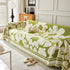 Chenille Floral Soft Thick Reversible Blanket Covers for Couch, Couch Protector Blanket Cover Sofa