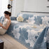 Decorative Throw Blankets for Sofa, Oversized Pretty Floral Throws for Sofas