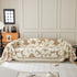 Chenille Floral Soft Thick Reversible Blanket Covers for Couch, Couch Protector Blanket Cover Sofa
