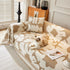 Chenille Floral Soft Thick Reversible Blanket Covers for Couch, Couch Protector Blanket Cover Sofa