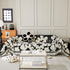 Chenille Floral Soft Thick Reversible Blanket Covers for Couch, Couch Protector Blanket Cover Sofa