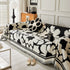 Chenille Floral Soft Thick Reversible Blanket Covers for Couch, Couch Protector Blanket Cover Sofa