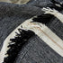 Striped Chenille Sofa Slipcover Throw, Soft Thick Washable Couch Cover Blanket