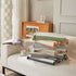 Striped Chenille Sofa Slipcover Throw, Soft Thick Washable Couch Cover Blanket