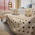 Decorative Plush Textured Woven Sofa Cover Throw, Cozy Soft Couch Protector Blanket
