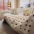 Decorative Plush Textured Woven Sofa Cover Throw, Cozy Soft Couch Protector Blanket