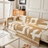 Chenille Abstract Soft Thick Reversible Oversized Couch Cover Blanket, Blanket on Sofa and The Couch