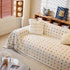 Decorative Plush Textured Woven Sofa Cover Throw, Cozy Soft Couch Protector Blanket