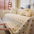 Decorative Plush Textured Woven Sofa Cover Throw, Cozy Soft Couch Protector Blanket