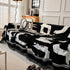 Chenille Abstract Soft Thick Reversible Oversized Couch Cover Blanket, Blanket on Sofa and The Couch