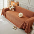 Herringbone Oversized Chenille Couch Throw Cover Sofa Slipcovers Couch Covers for Sectional Couches