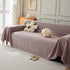 Herringbone Oversized Chenille Couch Throw Cover Sofa Slipcovers Couch Covers for Sectional Couches