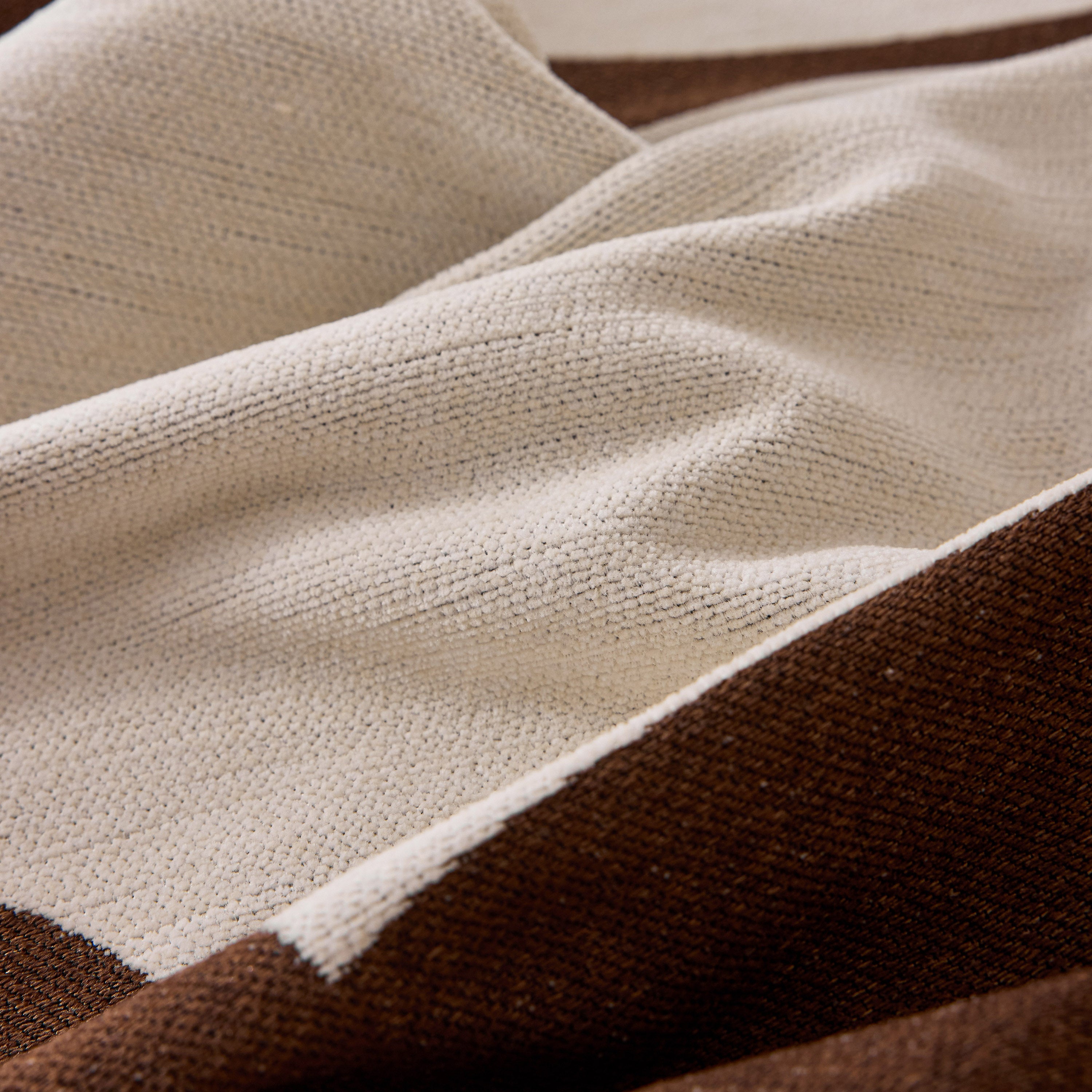 Modern Abstract Chenille Sofa Cover, Large Soft Throw Blanket with Tassels for Couch