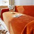 Chenille Thickened Solid Couch Blanket Throws, Reversible Couch Covers for Sectional Couches