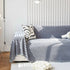 Chenille Thickened Solid Couch Blanket Throws, Reversible Couch Covers for Sectional Couches