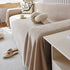 Chenille Thickened Solid Couch Blanket Throws, Reversible Couch Covers for Sectional Couches