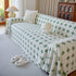 Geometric Jacquard Plush Warm Sofa Couch Cover Coral Fleece Throw Blanket for Couch