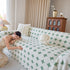 Geometric Jacquard Plush Warm Sofa Couch Cover Coral Fleece Throw Blanket for Couch
