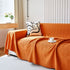 Textured Chenille Sofa Cover Throw, Soft Washable Couch Blanket Protector for Pets