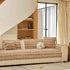 Plush Faux Rabbit Fur Sofa Cover, Warm Non-Slip Couch Protector for Leather Sofas