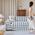 Geometric Jacquard Plush Warm Sofa Couch Cover Coral Fleece Throw Blanket for Couch