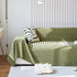 Textured Chenille Sofa Cover Throw, Soft Washable Couch Blanket Protector for Pets